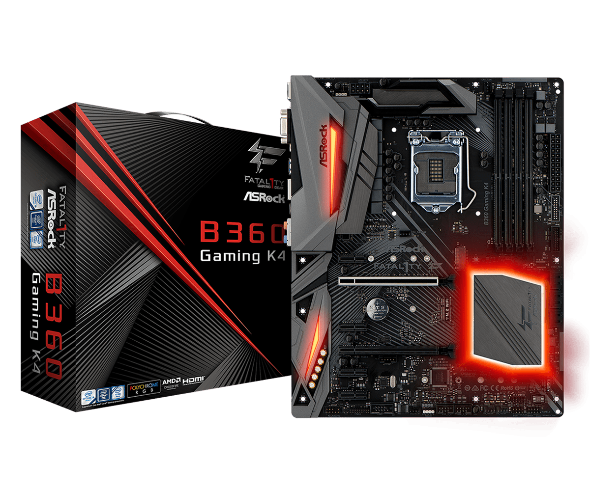 Asrock fatal1ty b360 gaming k4 обзор